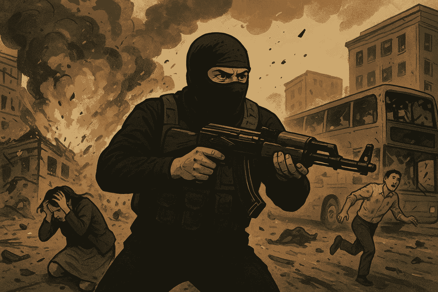 terror attack banner